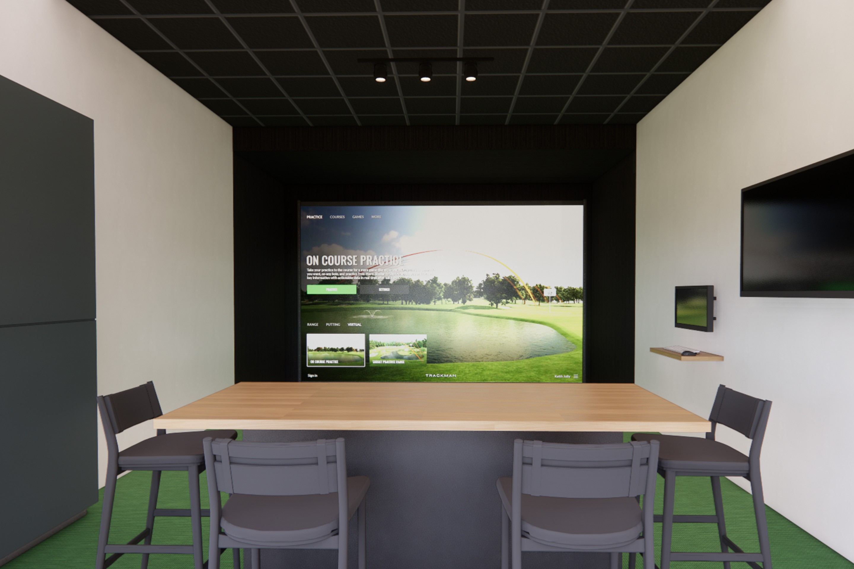 Trackman Training and Fitting Bay